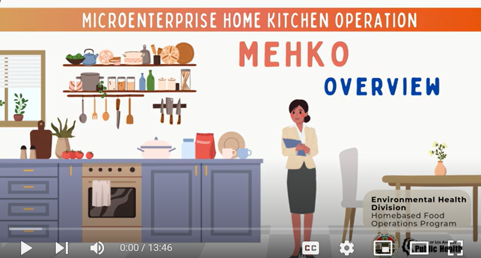 MEHKO Orientation - VIDEO