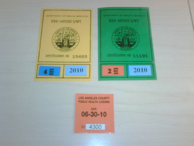 street vending certificate image