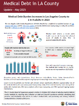 Medical Debt in LA County 2025