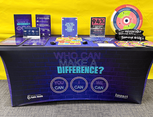 Resource Booth for Middle School